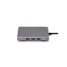 Urban Factory TCM16UF station d'accueil Avec fil USB 3.2 Gen 1 (3.1 Gen 1) Type-C Gris