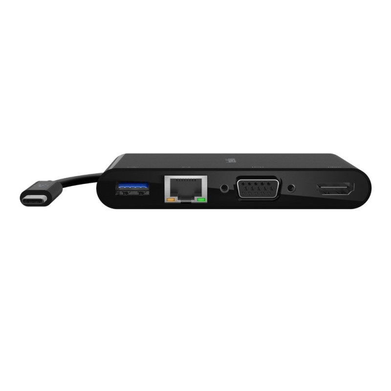 Belkin AVC005BTBK station d'accueil Avec fil USB 3.2 Gen 1 (3.1 Gen 1) Type-C Noir