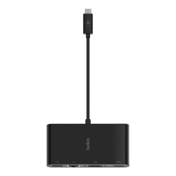 Belkin AVC005BTBK station d'accueil Avec fil USB 3.2 Gen 1 (3.1 Gen 1) Type-C Noir