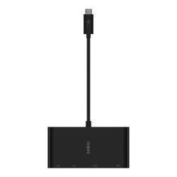 Belkin AVC005BTBK station d'accueil Avec fil USB 3.2 Gen 1 (3.1 Gen 1) Type-C Noir