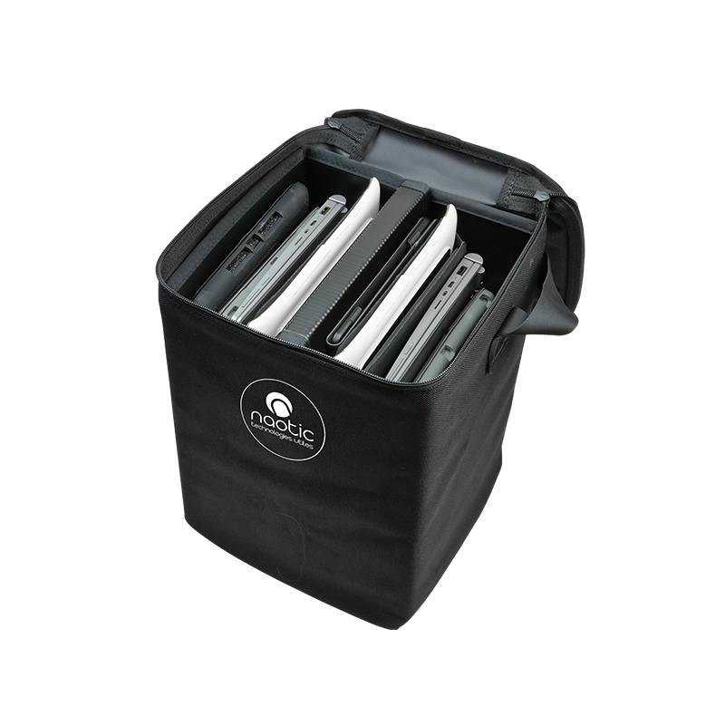 Tabibox Sacoche rigide de transport pour 10 tablettes