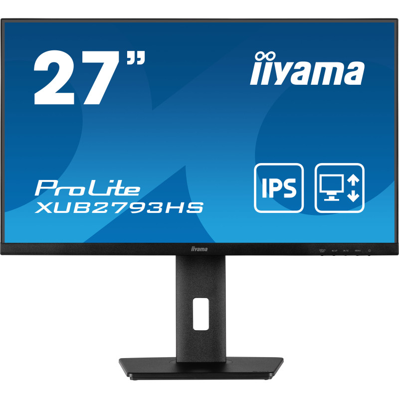 iiyama ProLite XUB2793HS-B5 LED display 68,6 cm (27") 1920 x 1080 pixels Full HD Noir