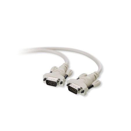 Belkin F2N028BT3M câble VGA 4,57 m HDDB15 VGA (D-Sub) Beige, Noir