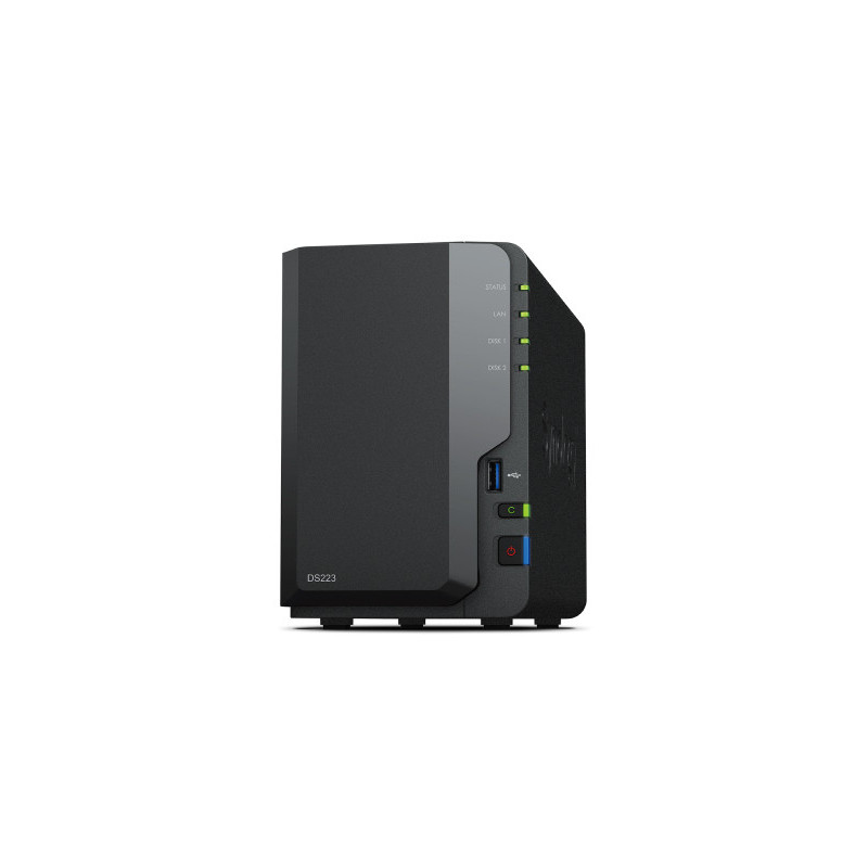 Synology DiskStation DS223 serveur de stockage NAS Bureau Ethernet LAN RTD1619B