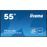 iiyama LE5541UHS-B1 affichage de messages Panneau plat de signalisation numérique 138,7 cm (54.6") LCD 350 cd m² 4K Ultra HD