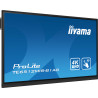 iiyama TE6512MIS-B1AG affichage de messages Écran plat interactif 165,1 cm (65") LCD Wifi 400 cd m² 4K Ultra HD Noir Écran